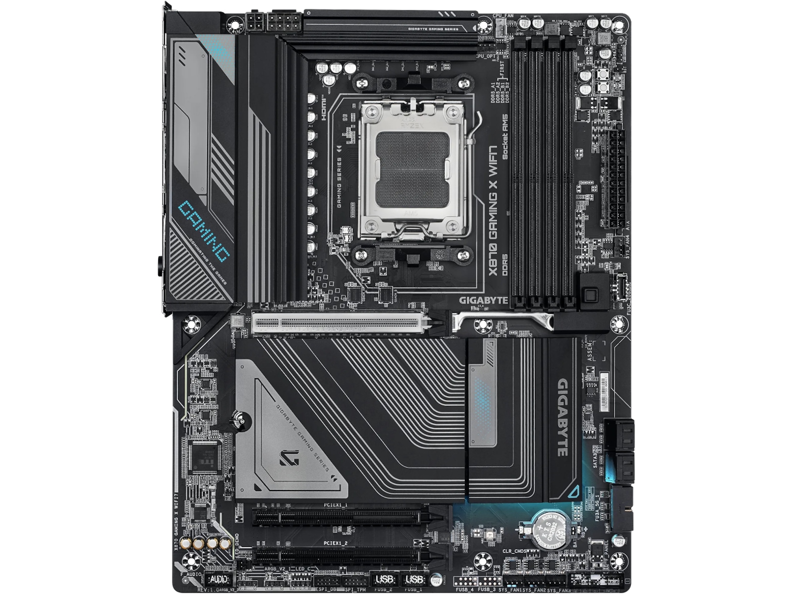 GIGABYTE X870 GAMING X Hovedkort AMD Socket