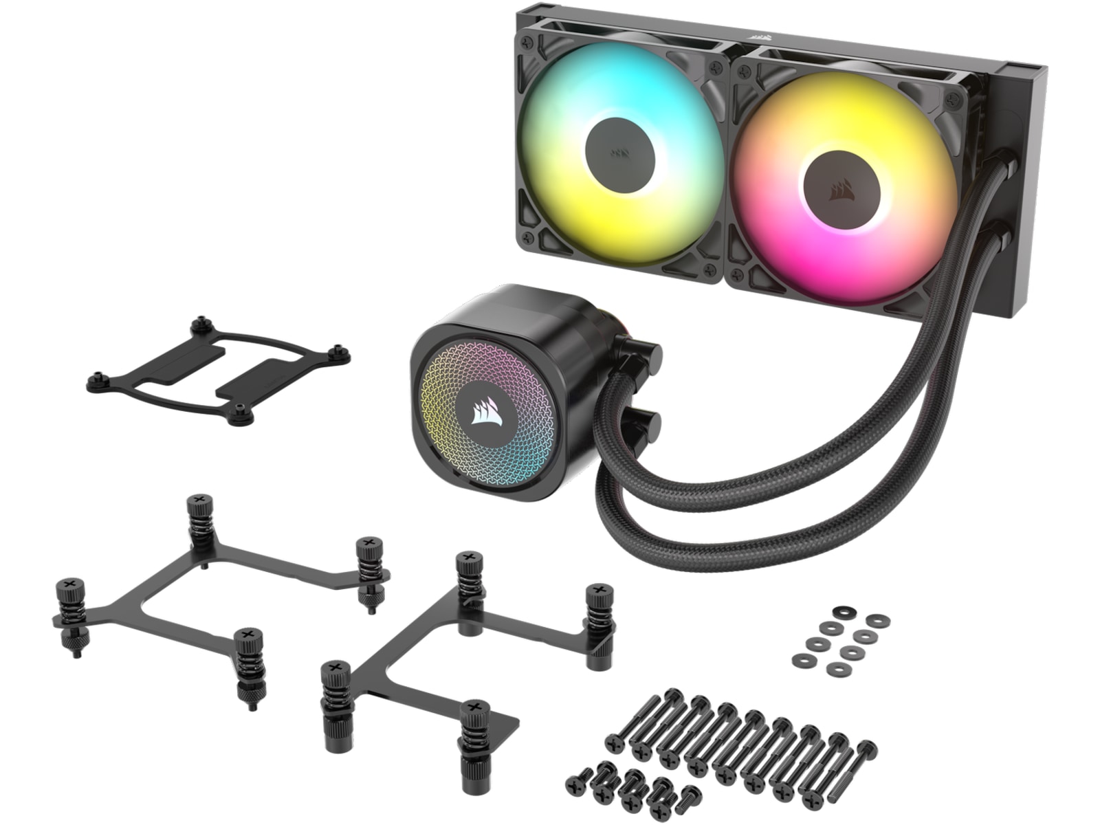 Corsair Nautilus 240 ARGB CPU Kjøler (sort) CPU - Vannkjøling