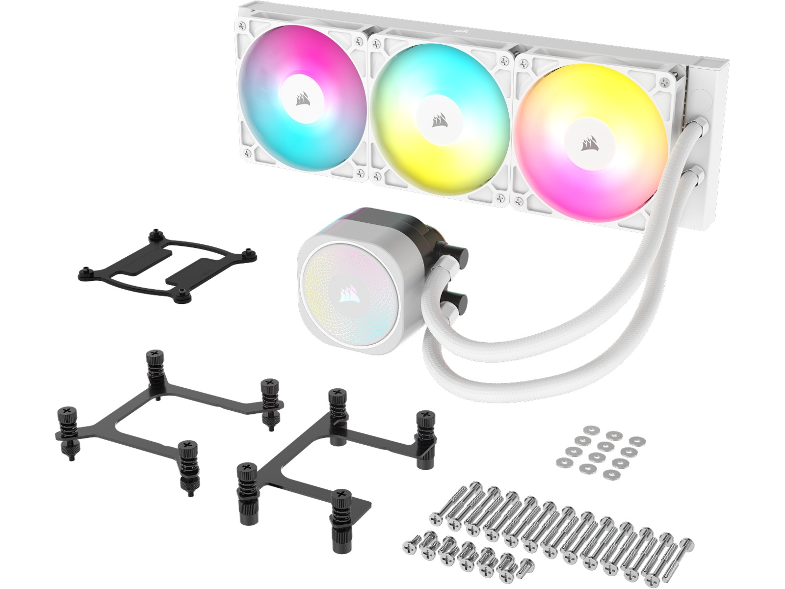 Corsair Nautilus 360 ARGB CPU Kjøler (hvit) CPU - Vannkjøling