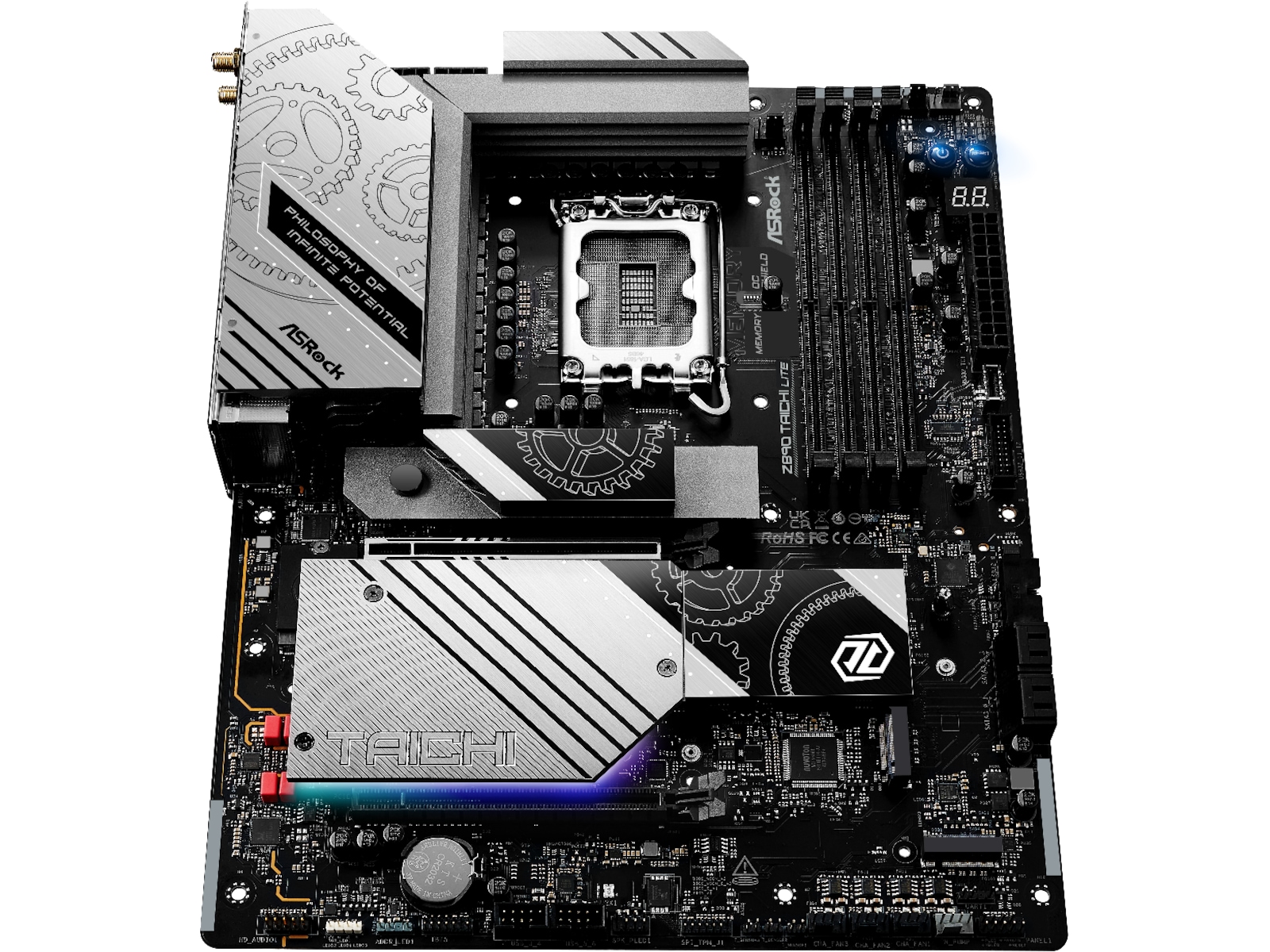 ASRock Z890 TAICHI LITE Hovedkort Intel Socket