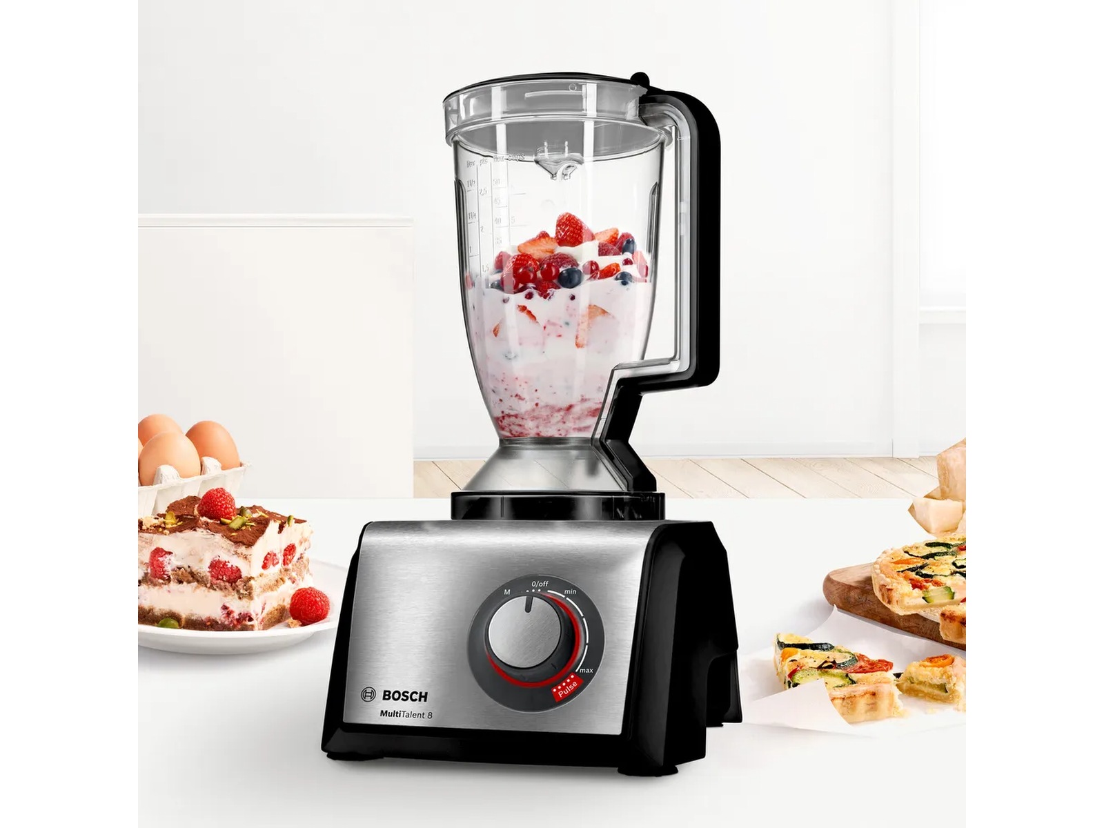Bosch MC812M865 Food processor (sort) Kjøkkenmaskiner