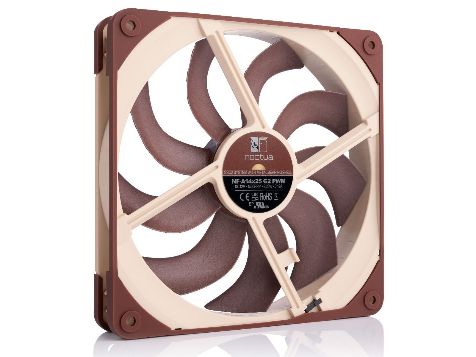 Noctua NF-A14x25 G2 PWM Vifte Vifter