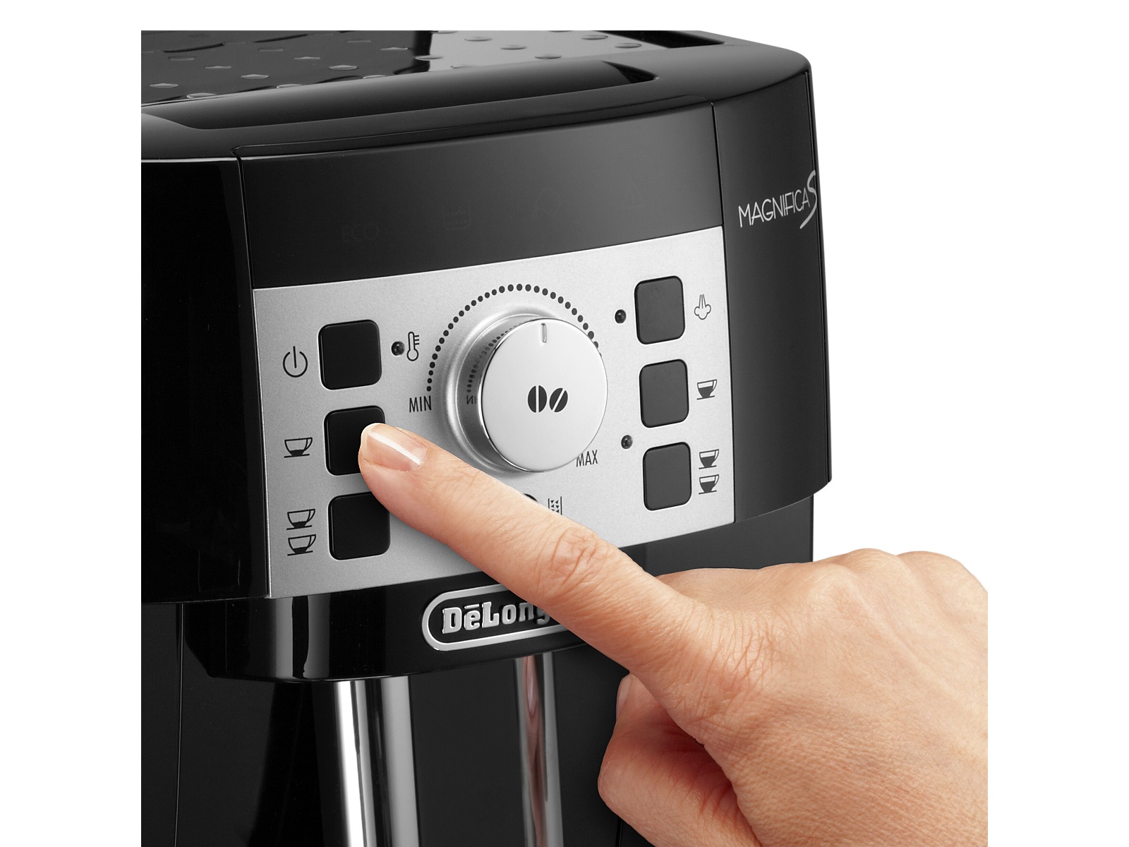 DeLonghi Magnifica S ECAM 21.117.B Espressomaskin (sort) -B-Grade Demo hjem & fritid