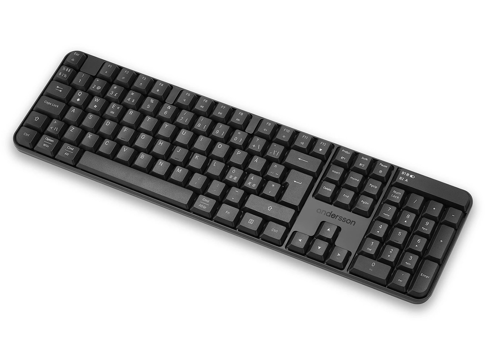 Andersson WSK-1000 Trådløst tastatur (sort) Tastatur
