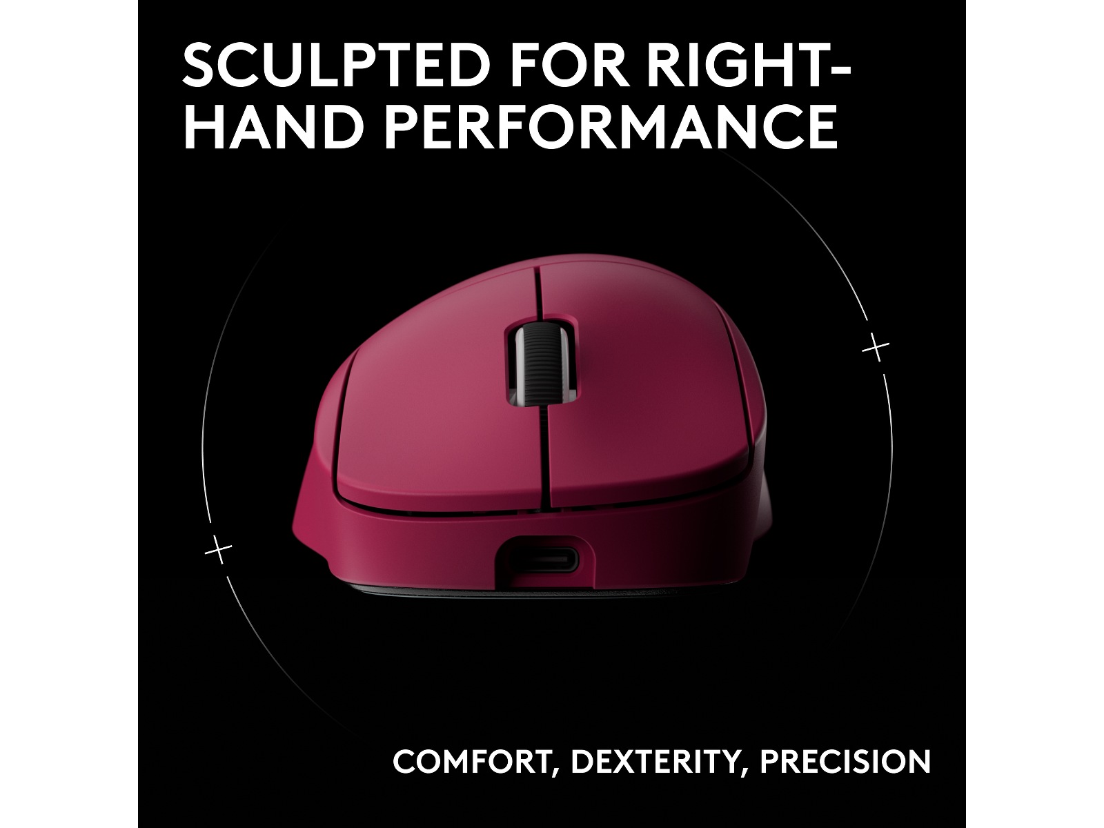 Logitech G Pro X Superlight 2 DEX trådløs gamingmus (rosa) -B-Grade Demo mus