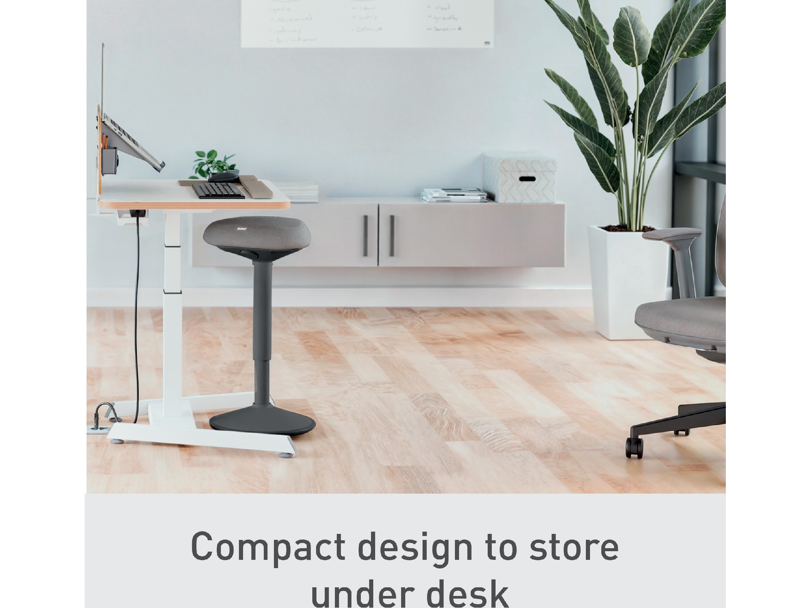 Leitz Ergo Active Balansestol sitt/stå, komfortsete, høyde 57-82 cm Kontorstoler