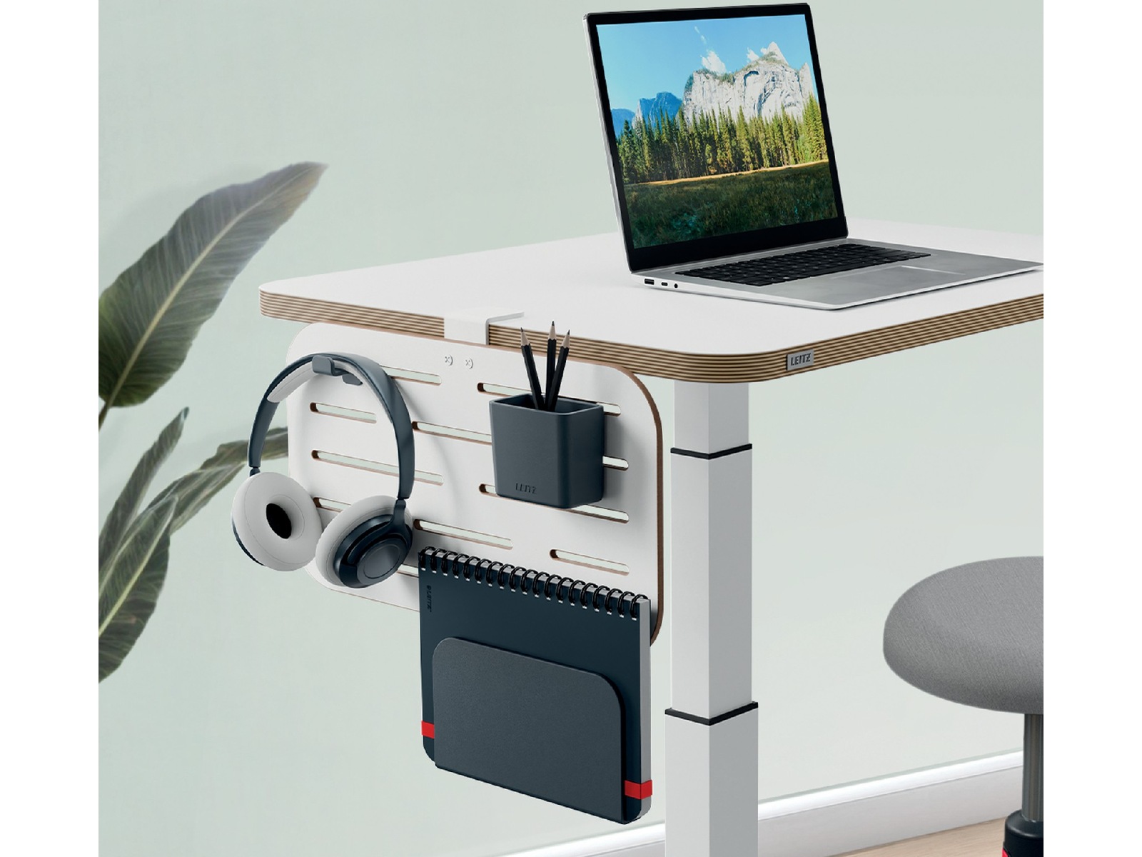 Leitz Ergo Organiseringstavle Pegboard, liten 42 x 25 cm Monteringstavler