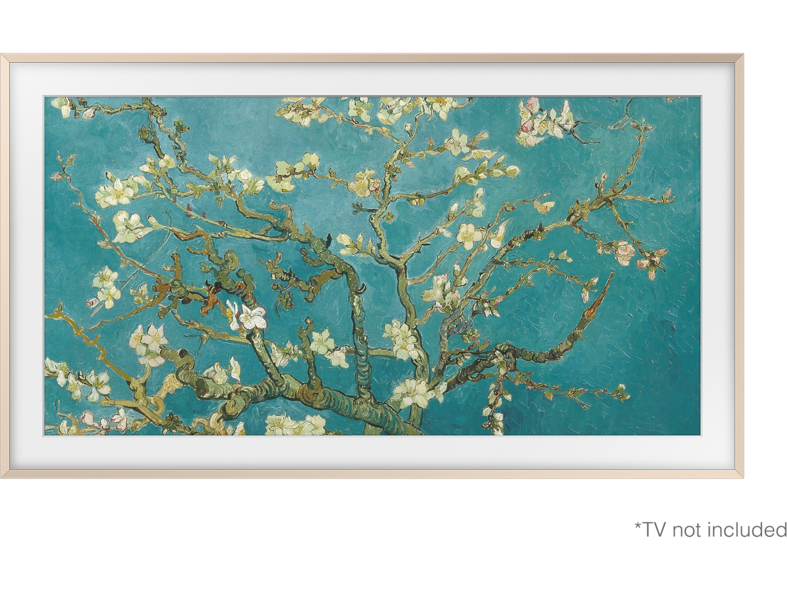 Samsung 43" ramme til The Frame (2021-2025, sand gold) TV-ramme & tilbehør