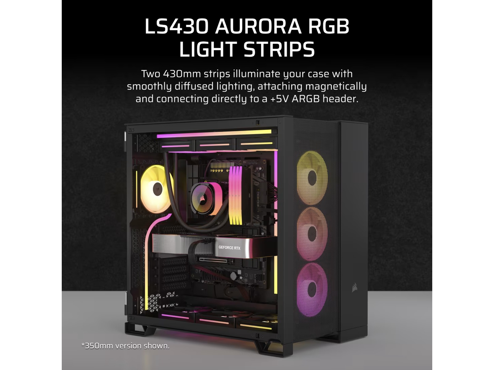 Corsair iCUE Link LS430 Aurora RGB Light Strips Tilbehør