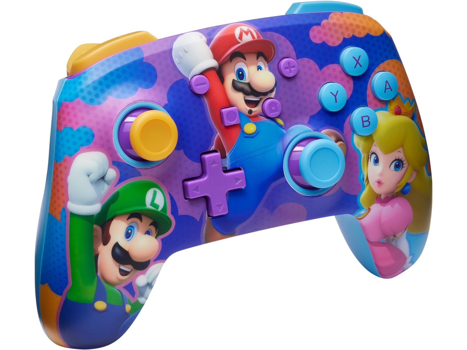 PowerA Enhanced Wireless kontroller Color Splash Heroes Tilbehør