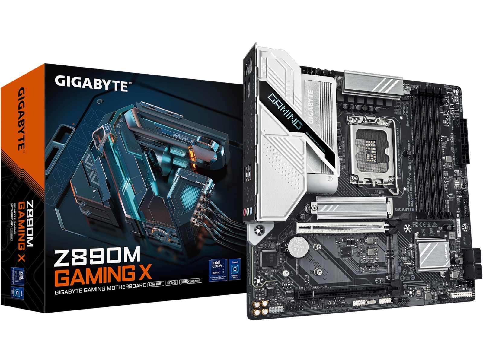 GIGABYTE Z890M GAMING X Hovedkort Intel Socket