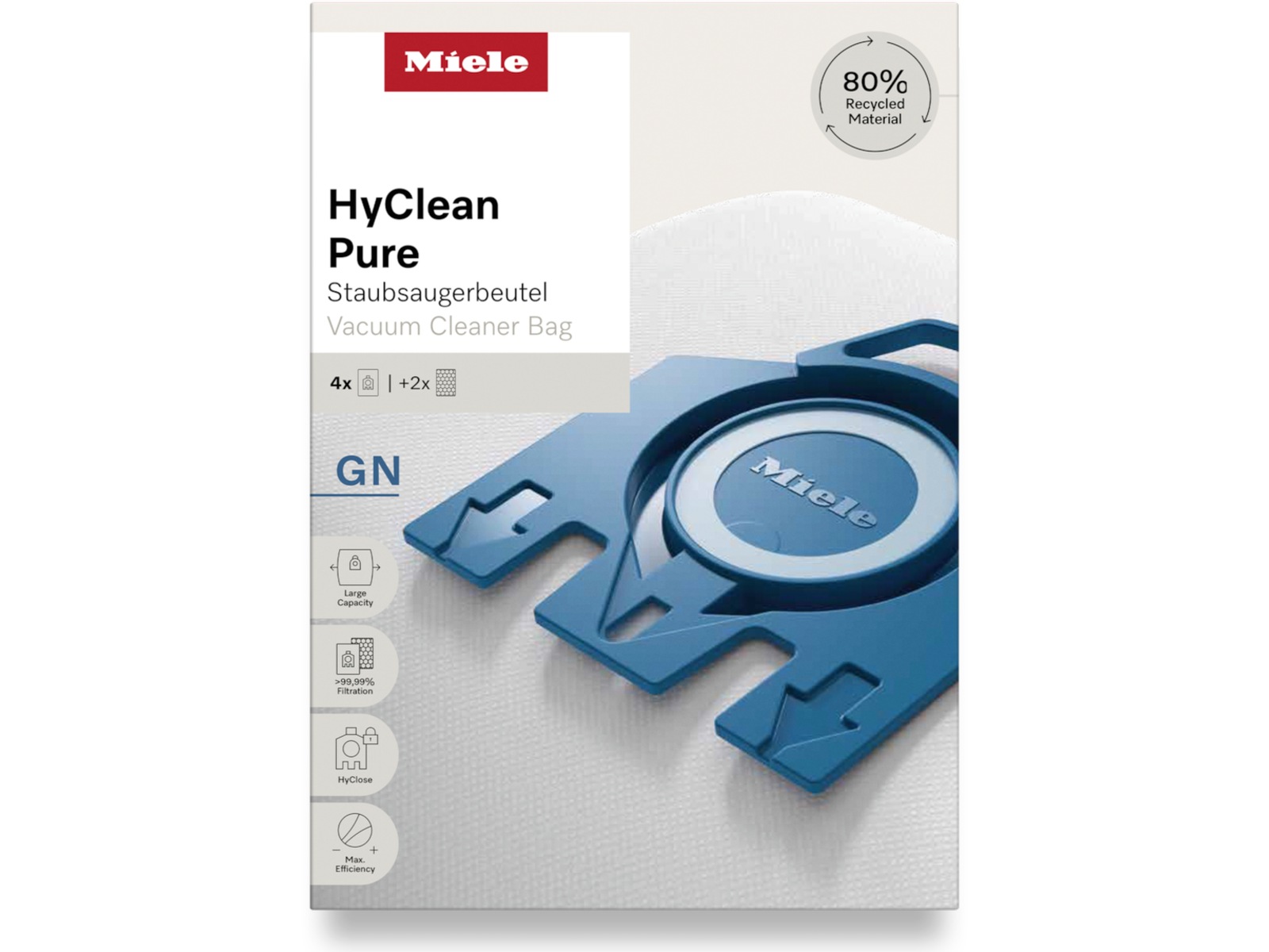 Miele  Støvsugerpose HyClean GN Pure INT Tilbehør til støvsugere & rengjøring