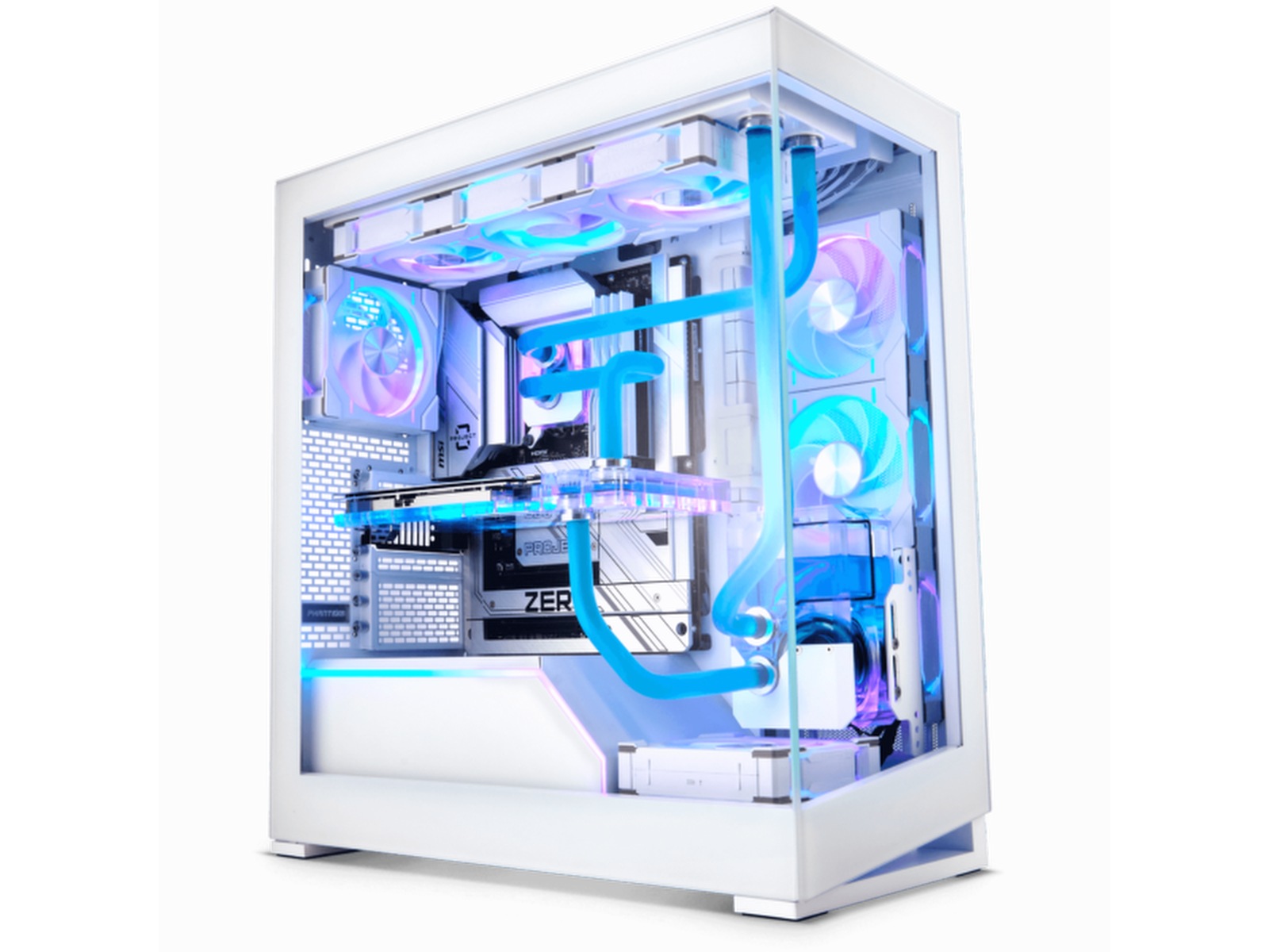 Phanteks Glacier EZ-Fit 360 D30-KIT (hvit) Vannkjøling