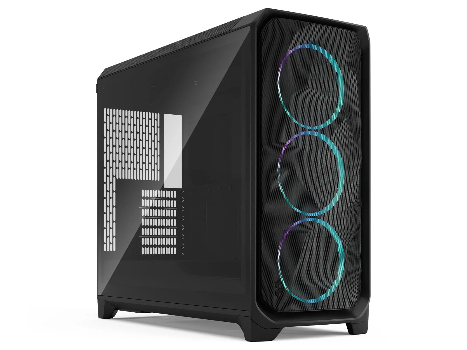 Fractal Meshify 3 XL RGB TG Light Tint Mid Tower (sort) Midi tower