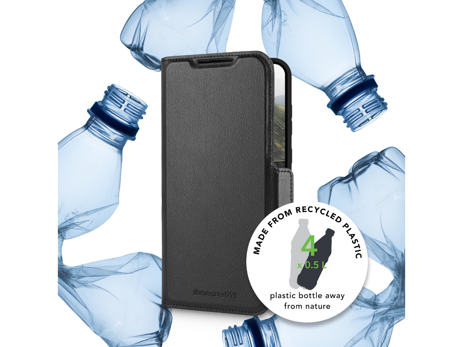 dbramante1928 Galaxy S25 Bergen Pro lommebokdeksel - Bulk (sort) Deksel til mobiltelefon