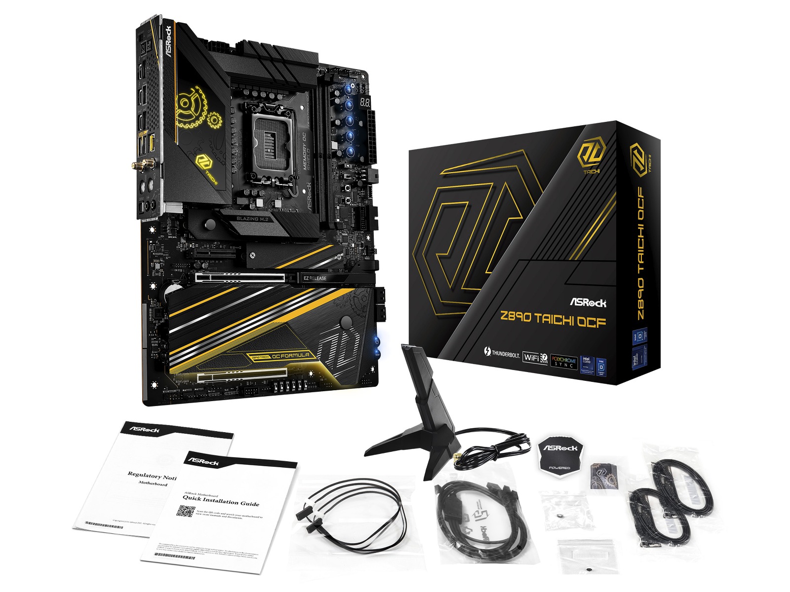 ASRock Z890 TAICHI OCF Hovedkort -B-Grade Demo hovedkort