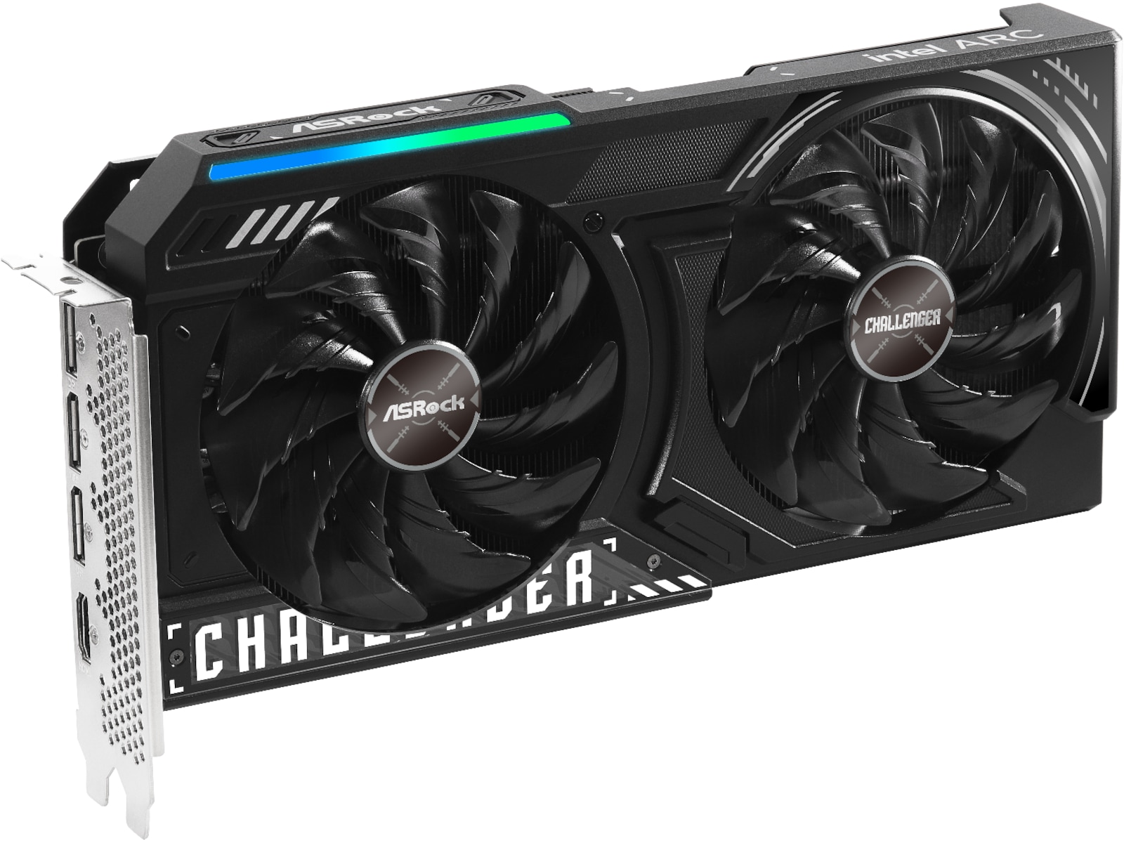 ASRock Intel Arc B580 Challenger OC Skjermkort