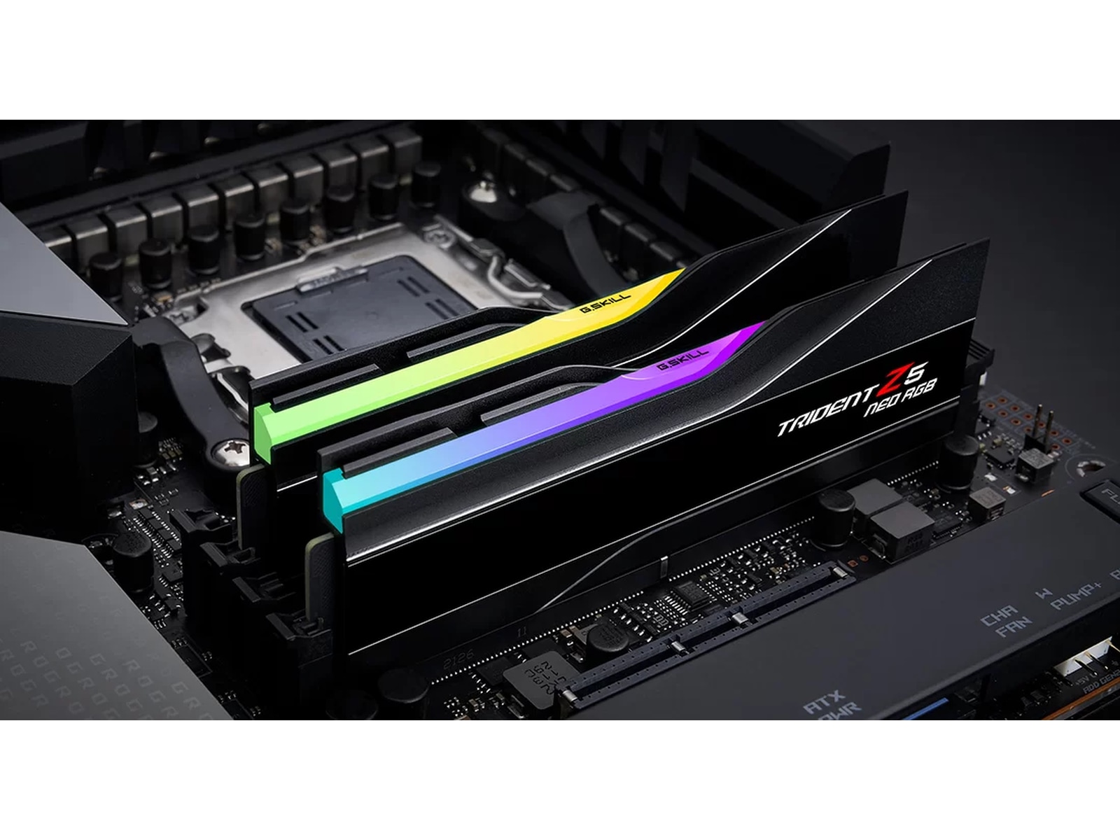 G.Skill Trident Z5 NEO 6000Mhz DDR5 64GB RGB (sort) Minnebrikker