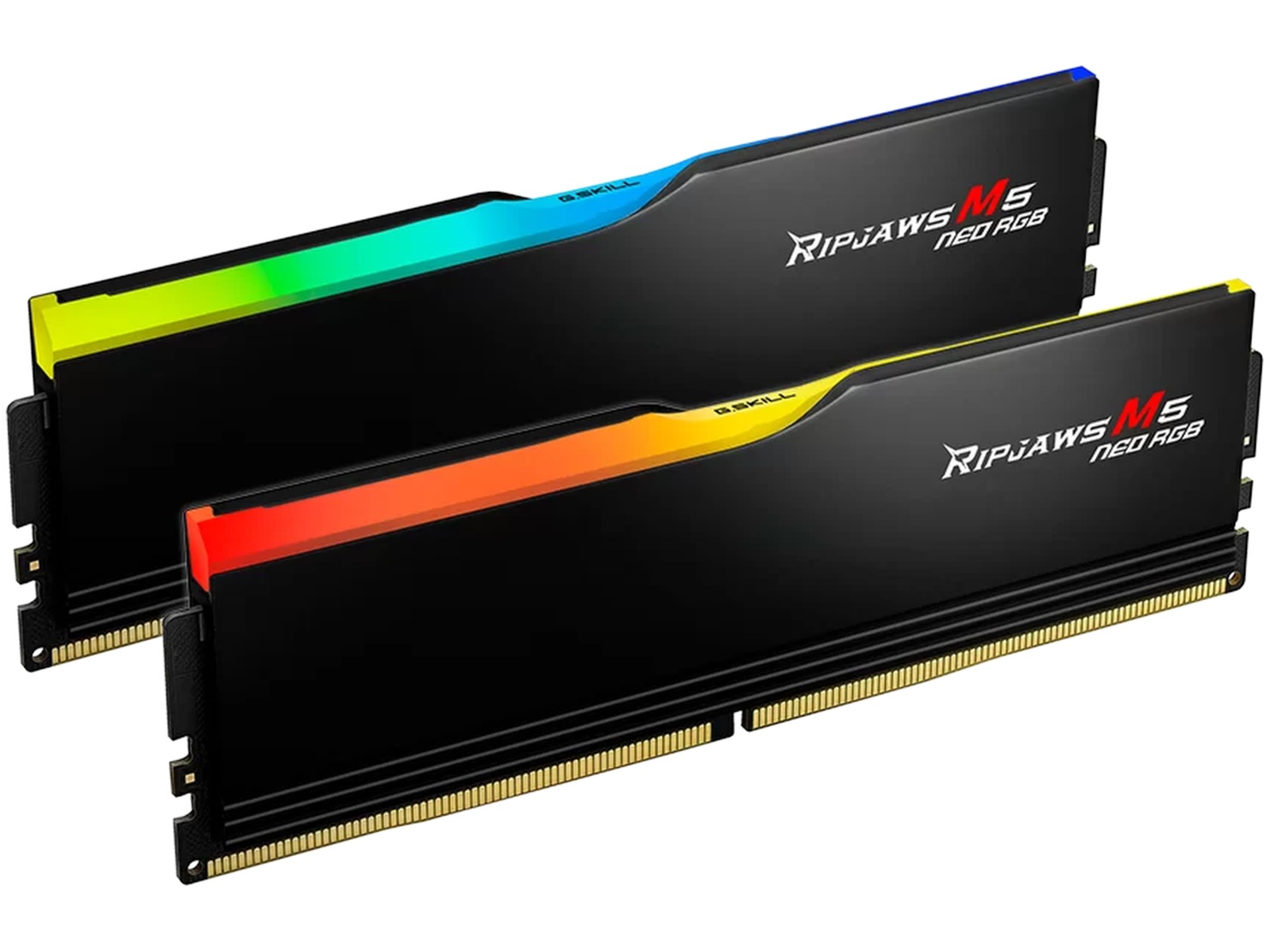 G.Skill Ripjaws M5 NEO 6000MHz DDR5 32GB RGB (sort) Minnebrikker