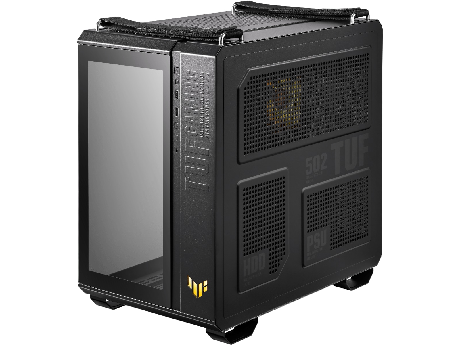 Asus TUF Gaming GT502 Plus TG ARGB Mid Tower (sort) Midi tower