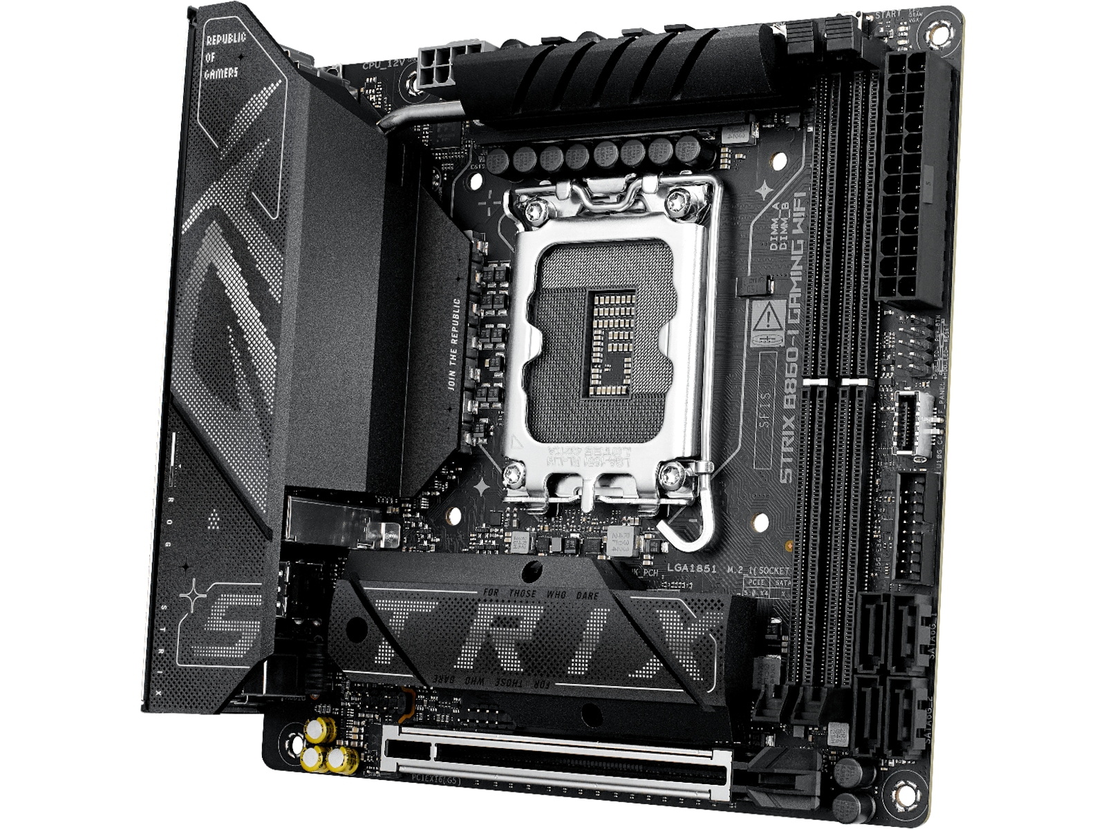 ASUS ROG STRIX B860-I GAMING WIFI Hovedkort Intel Socket
