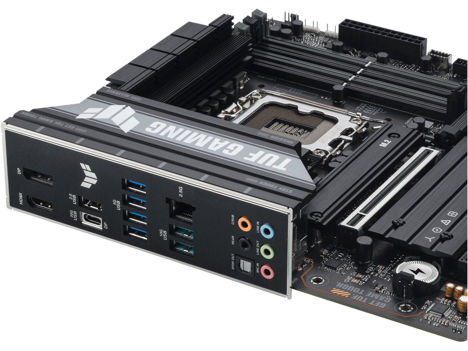 ASUS TUF GAMING B860M-PLUS Hovedkort Intel Socket