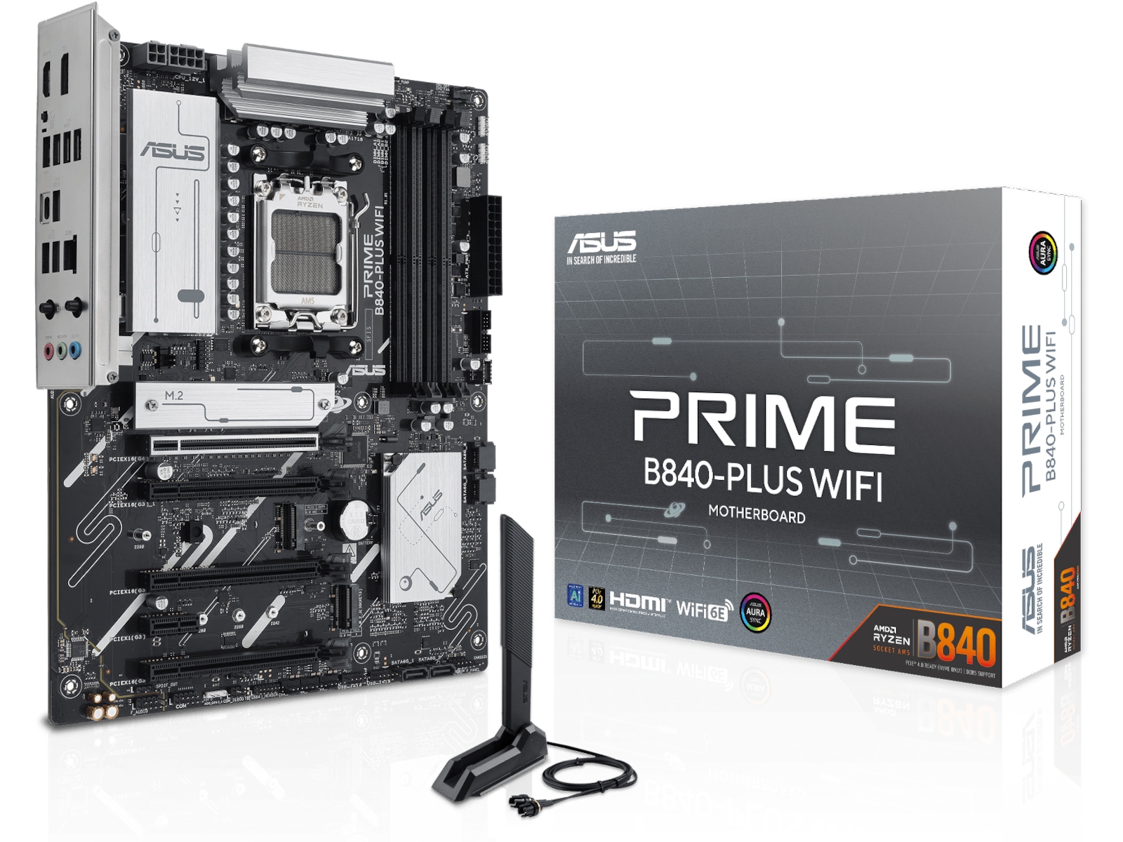 ASUS PRIME B840-PLUS WIFI Hovedkort AMD Socket