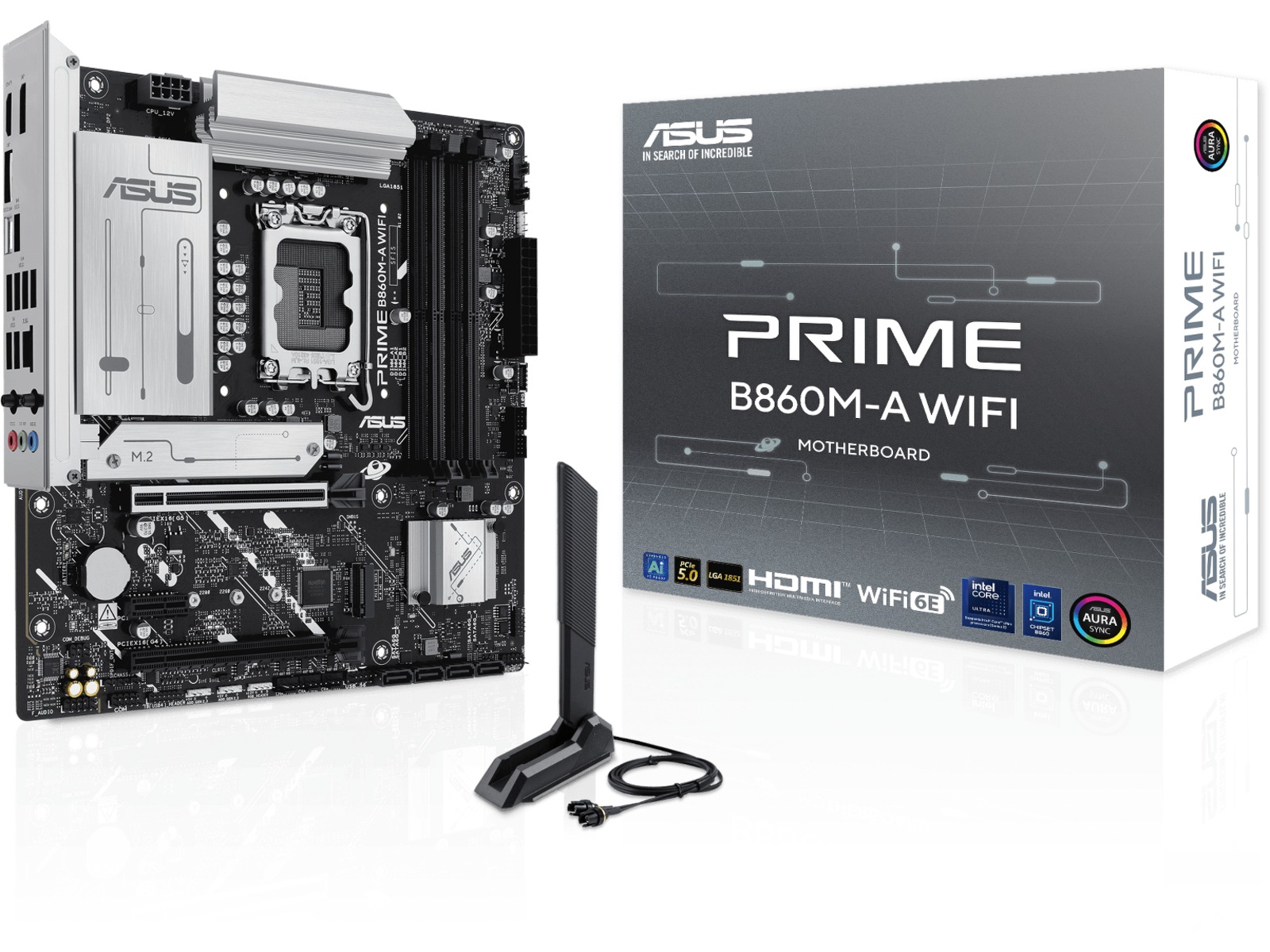 ASUS PRIME B860M-A WIFI Hovedkort Intel Socket