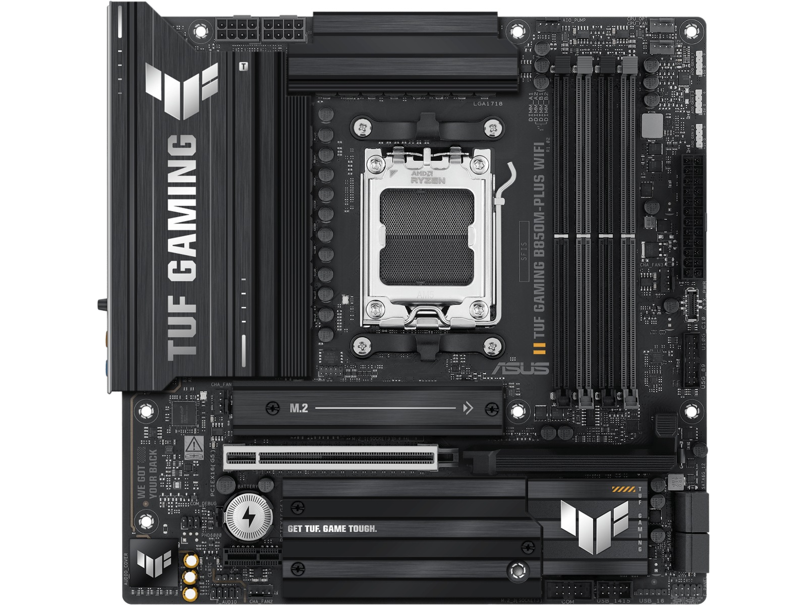 ASUS TUF GAMING B850M-PLUS WIFI Hovedkort AMD Socket