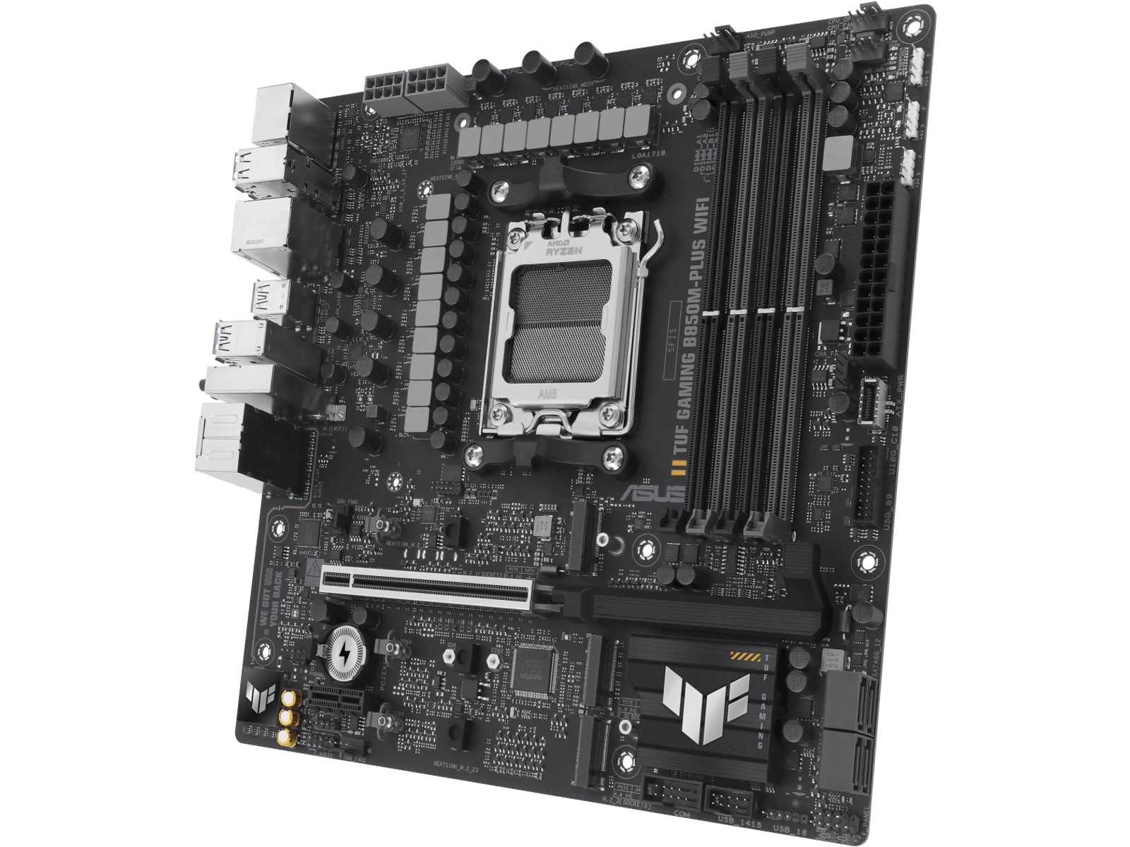 ASUS TUF GAMING B850M-PLUS WIFI Hovedkort AMD Socket