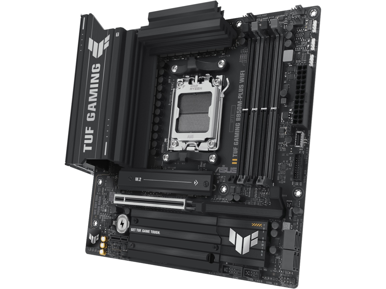 ASUS TUF GAMING B850M-PLUS WIFI Hovedkort AMD Socket