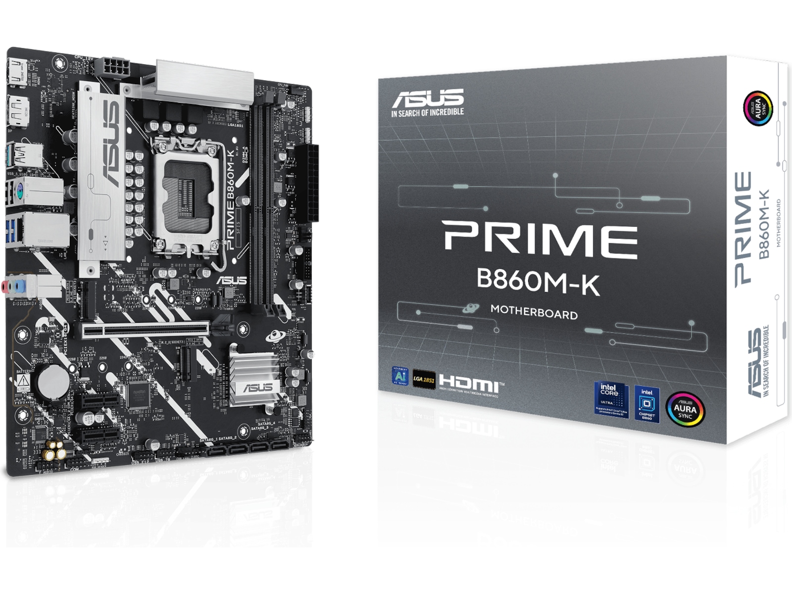 ASUS PRIME B860M-K Hovedkort Intel Socket