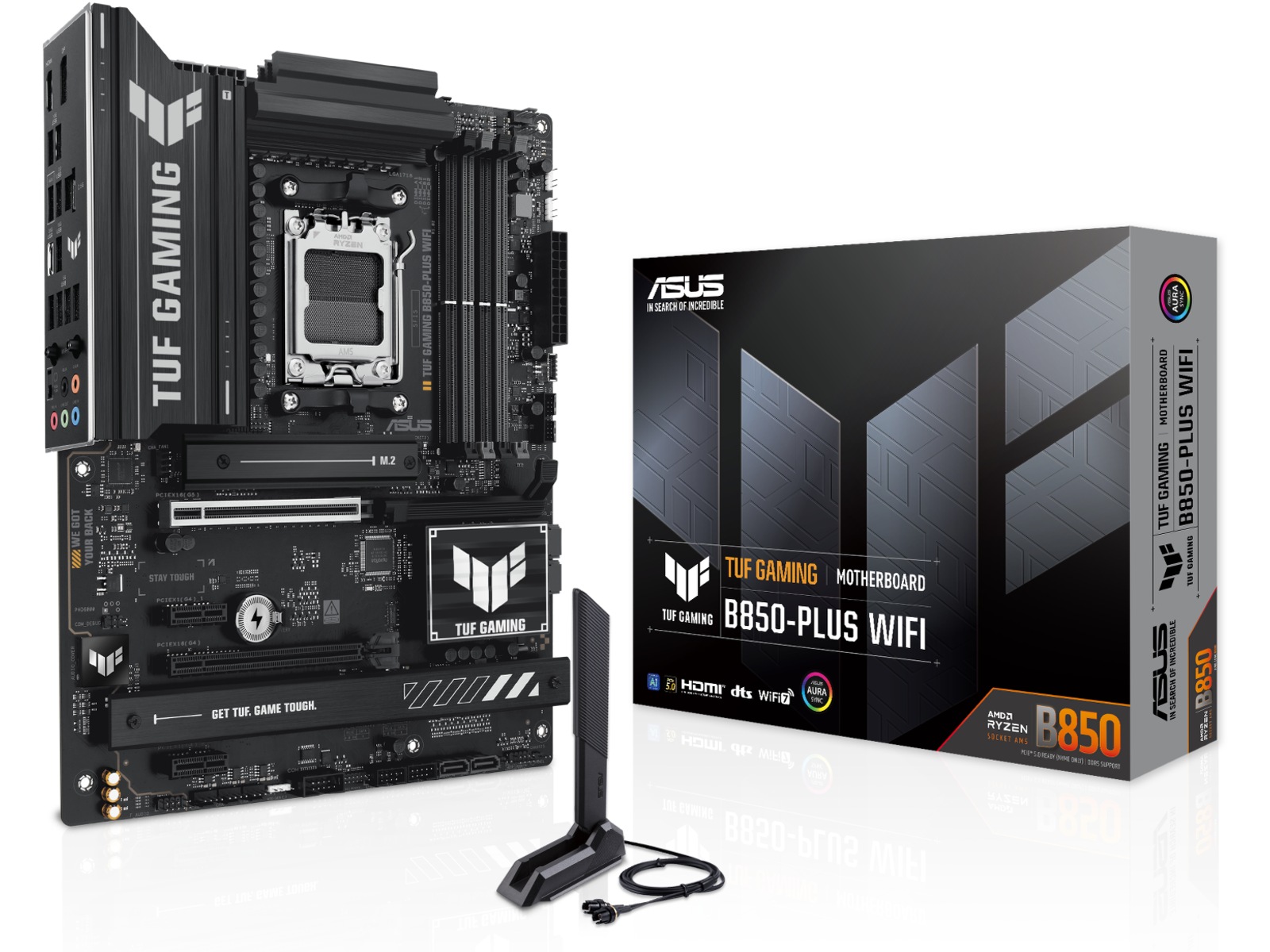 ASUS TUF GAMING B850-PLUS WIFI Hovedkort AMD Socket