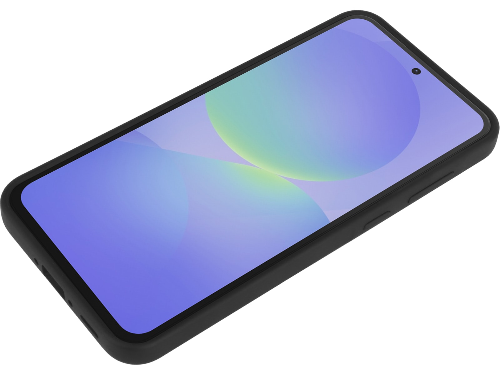 iiglo Galaxy A36 Silikondeksel (sort) Deksel til mobiltelefon