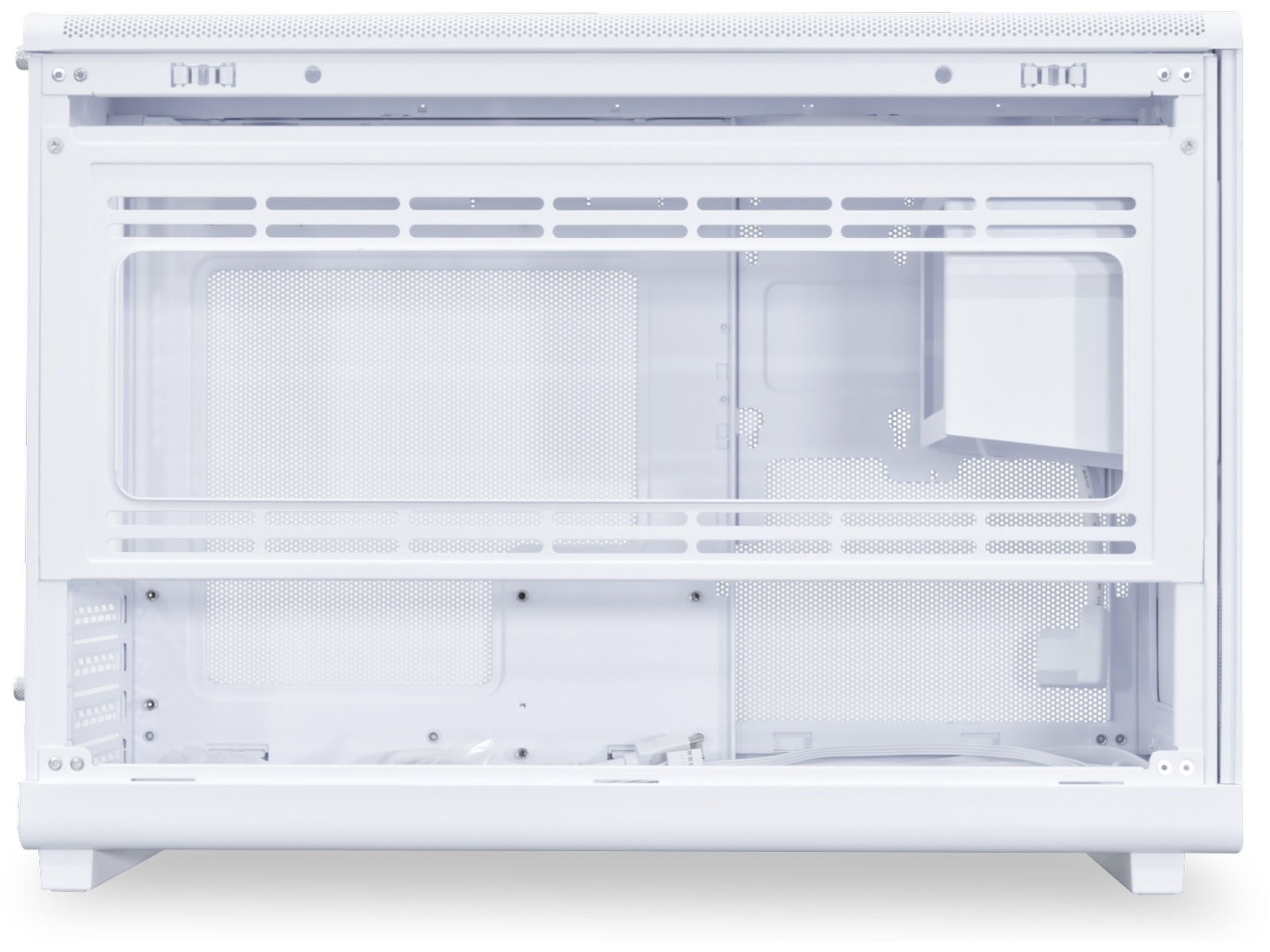Lian Li A3- mATX-WD (hvit/beech) Midi tower