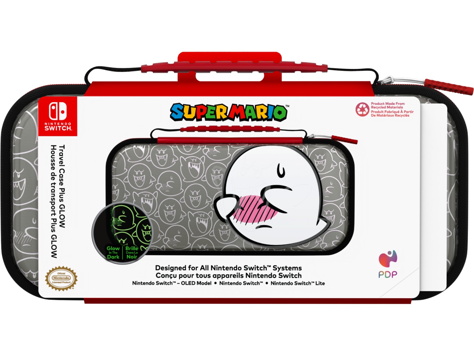 PDP NSW Travel Case Plus GLOW (Boo Hoo) Tilbehør