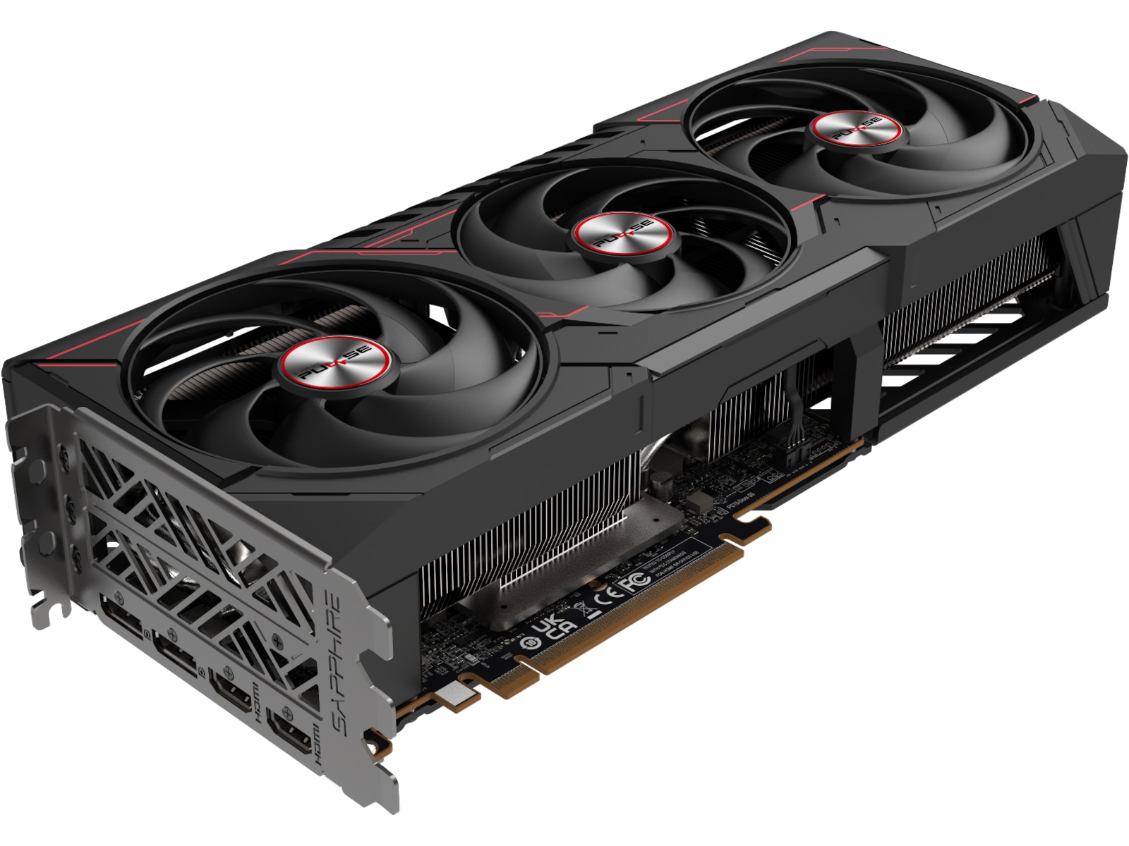 Sapphire PULSE AMD Radeon RX 9070 XT Gaming Skjermkort