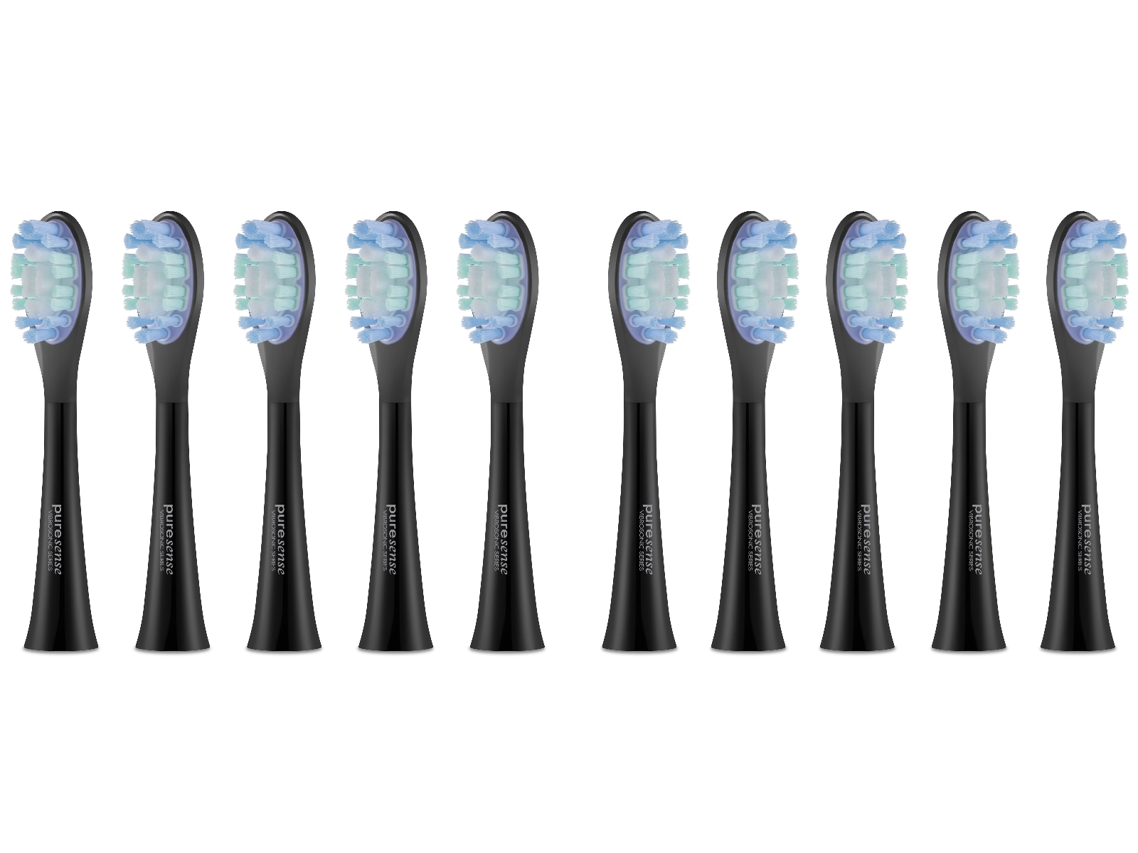 Puresense Dental C Vibrosonic Tannbørstehoder 10pk (soft, large) Tannbørstehoder