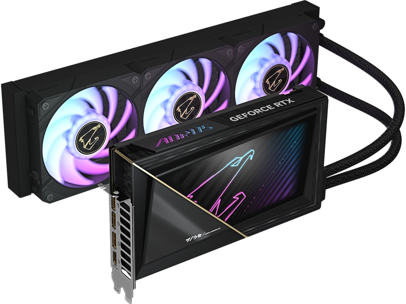Gigabyte Aorus GeForce RTX 5090 XTREME WATERFORCE Skjermkort