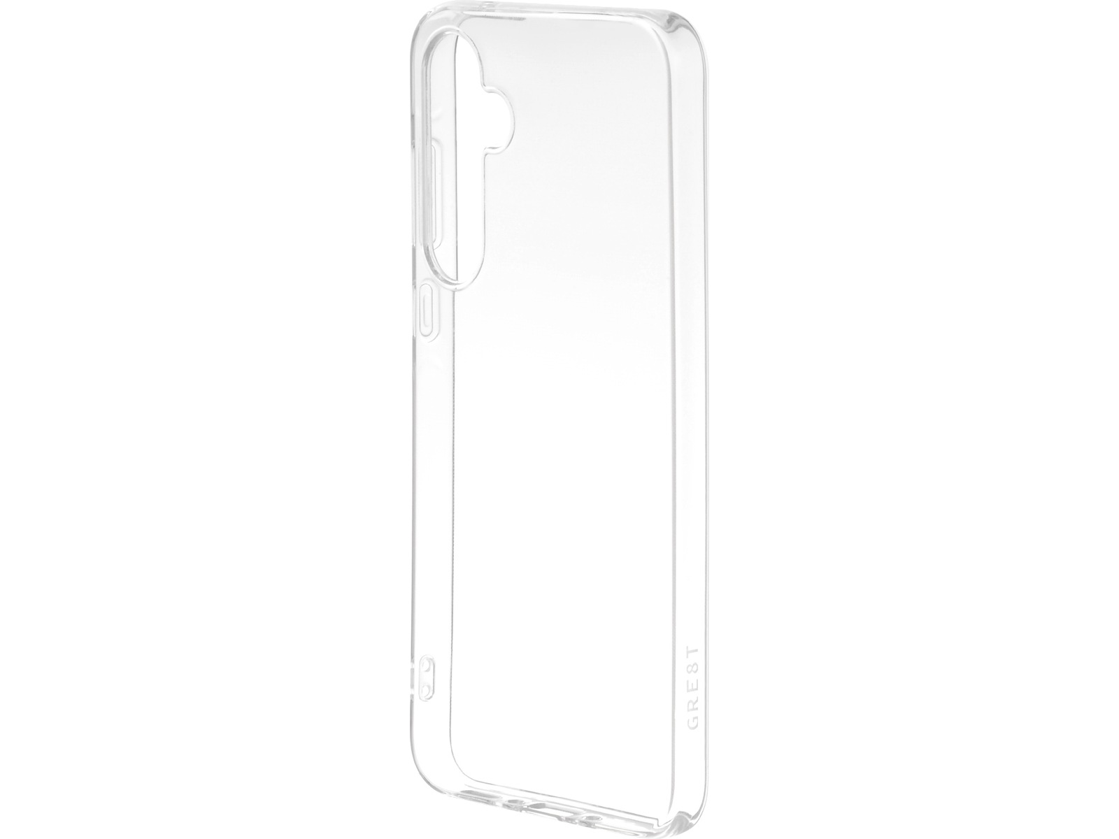 GRE8T Galaxy S25 silikondeksel (gjennomsiktig) Deksel til mobiltelefon