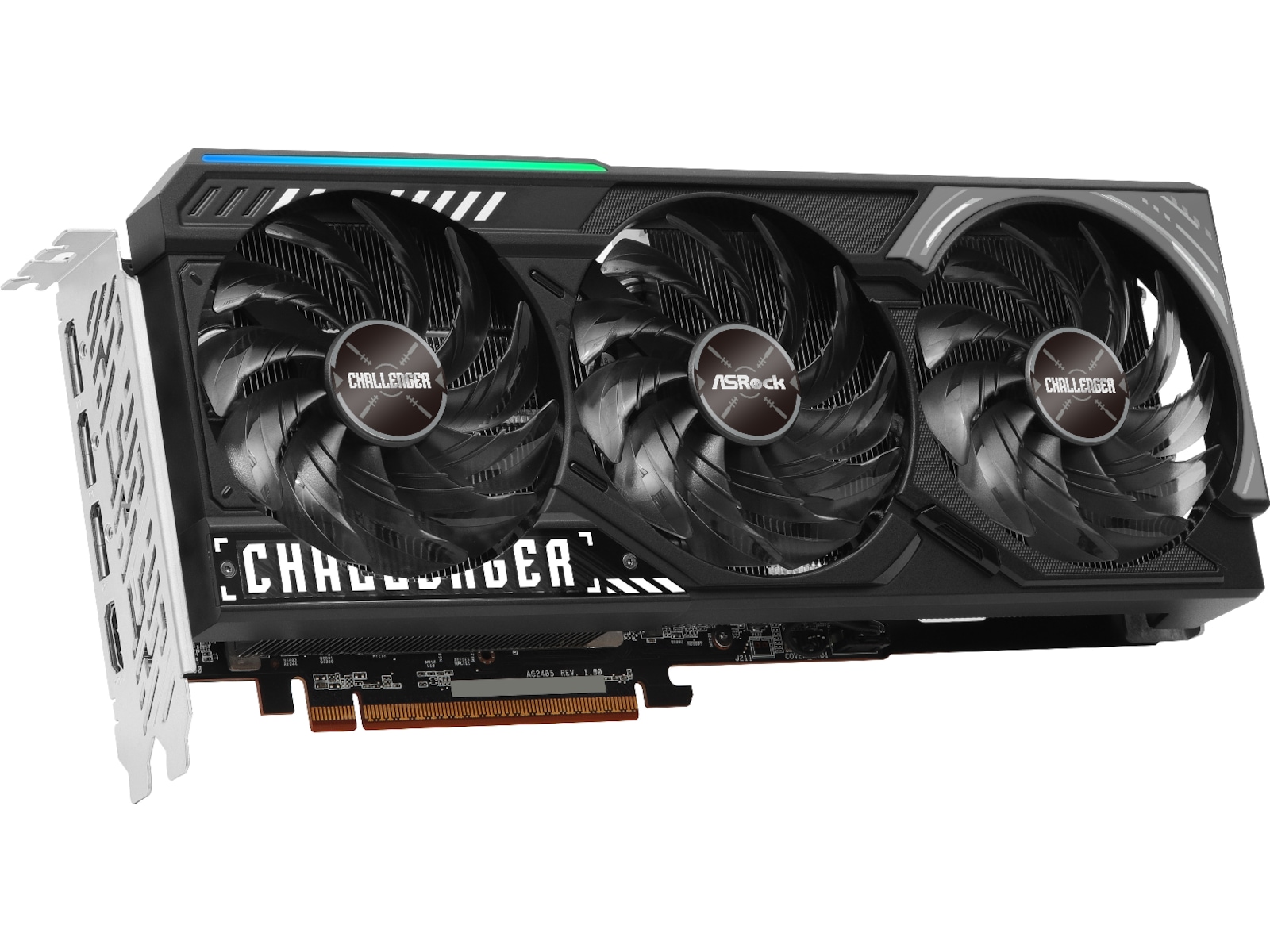 ASRock AMD Radeon RX 9070 Challenger Skjermkort