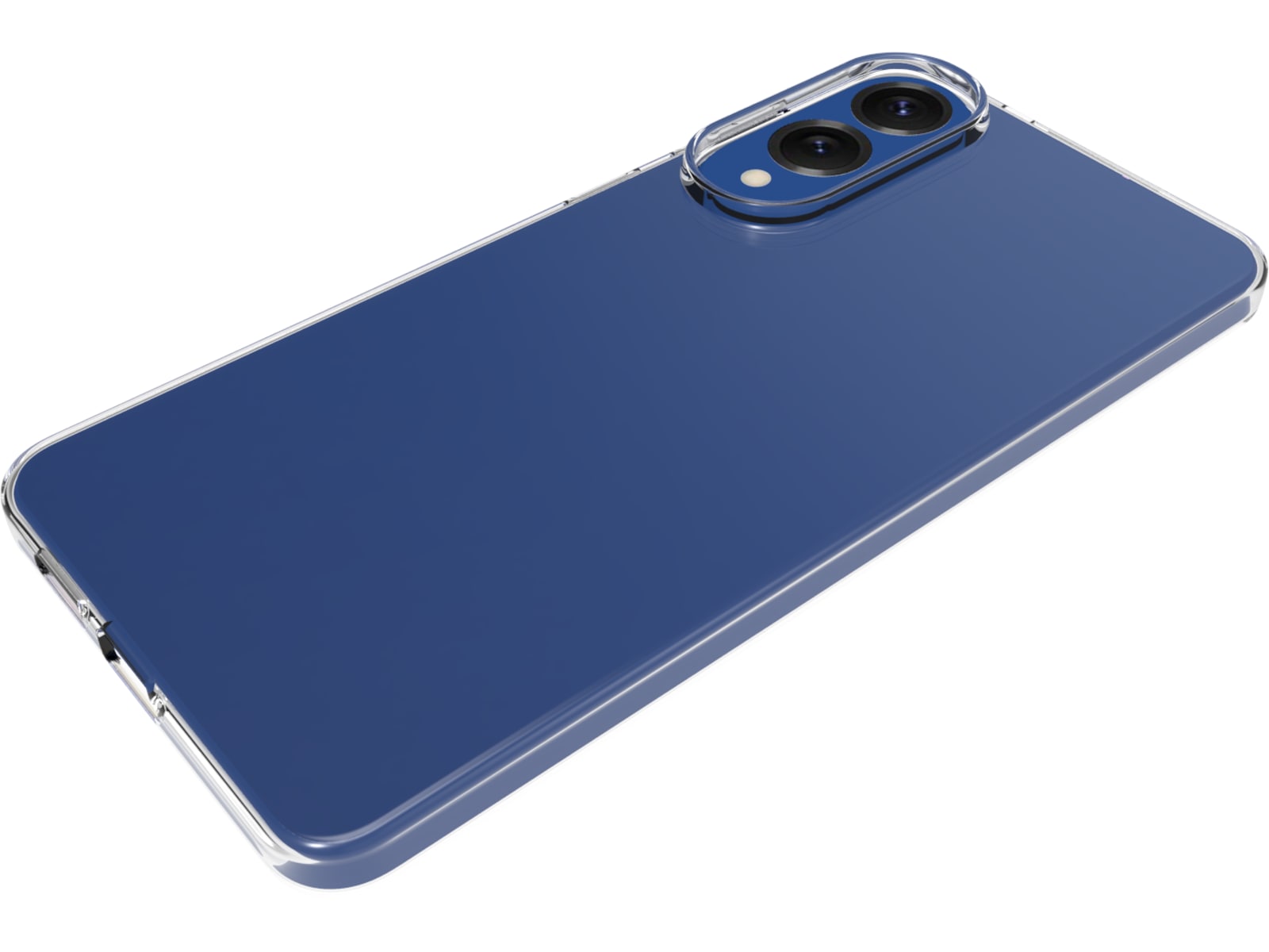 iiglo Galaxy S25 Edge Clear Case (gjennomsiktig) Deksel til mobiltelefon