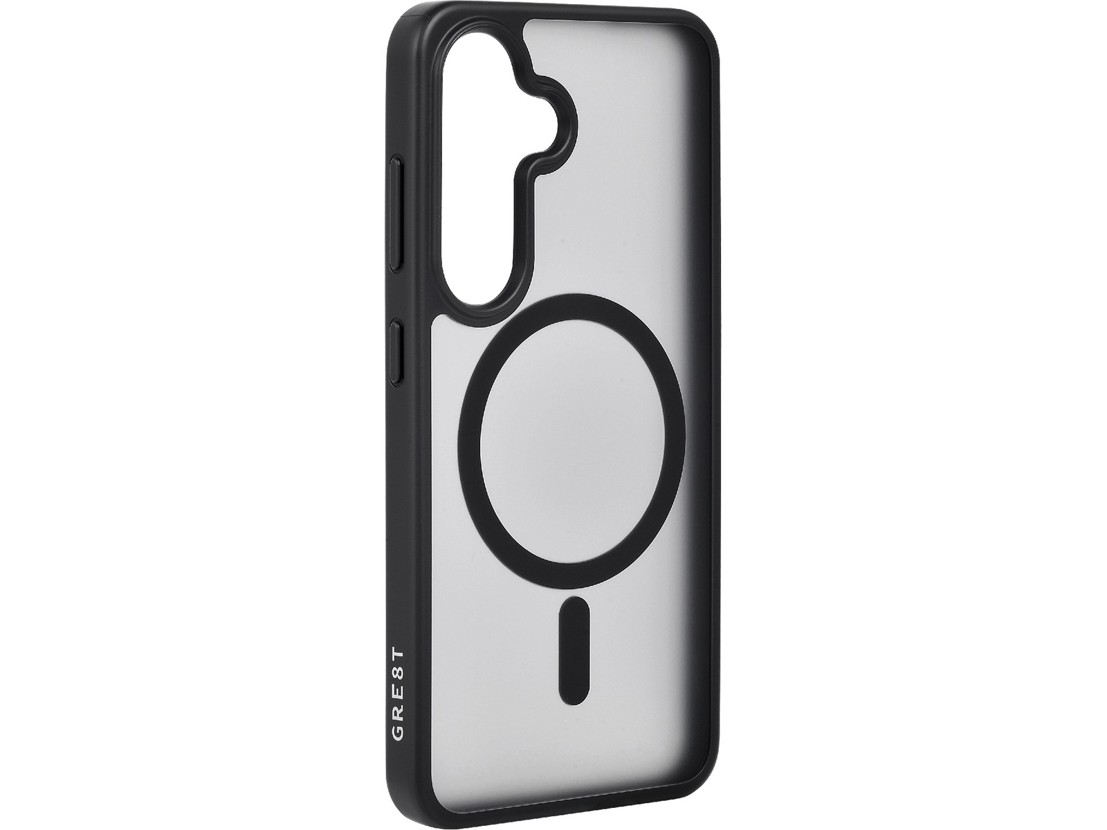 GRE8T Galaxy S24 Qi Protective Case (gjennomsiktig) Deksel til mobiltelefon