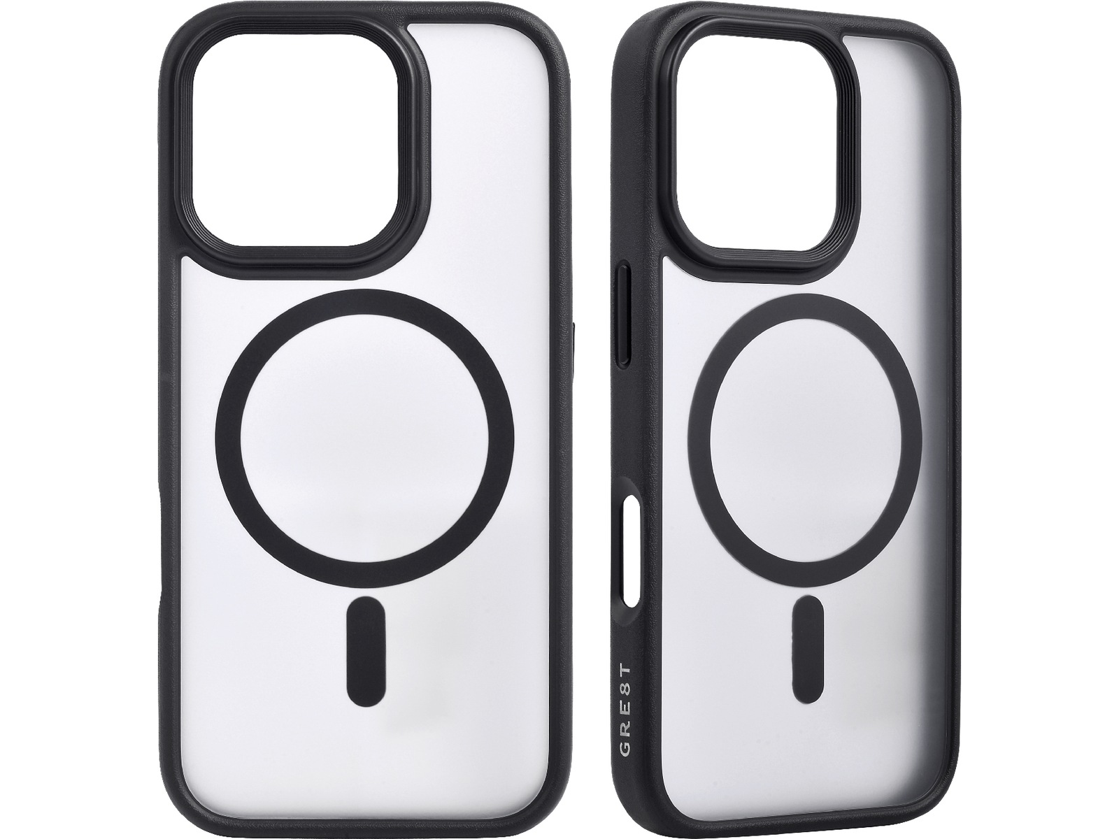GRE8T iPhone 16 Pro Protective Case (gjennomsiktig) Deksel til mobiltelefon