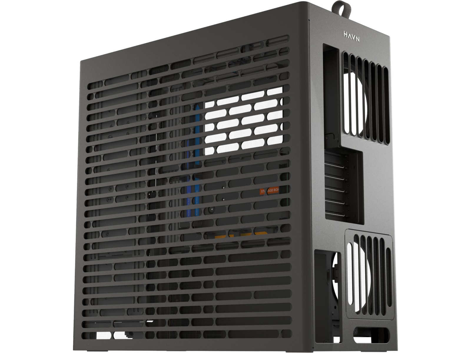 HAVN HS 420 Mid Tower (sort) Midi tower
