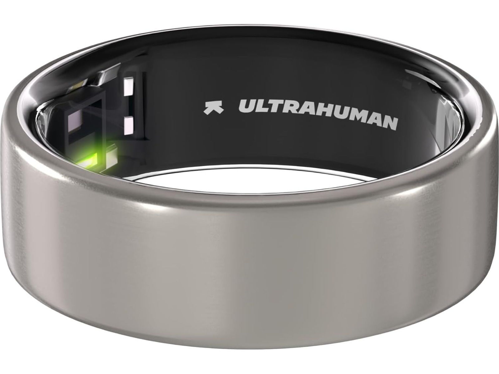 Ultrahuman Ring Air Smart Ring Str. 13 (raw titanium) -B-Grade Demo tilbehør til mobiler & klokker