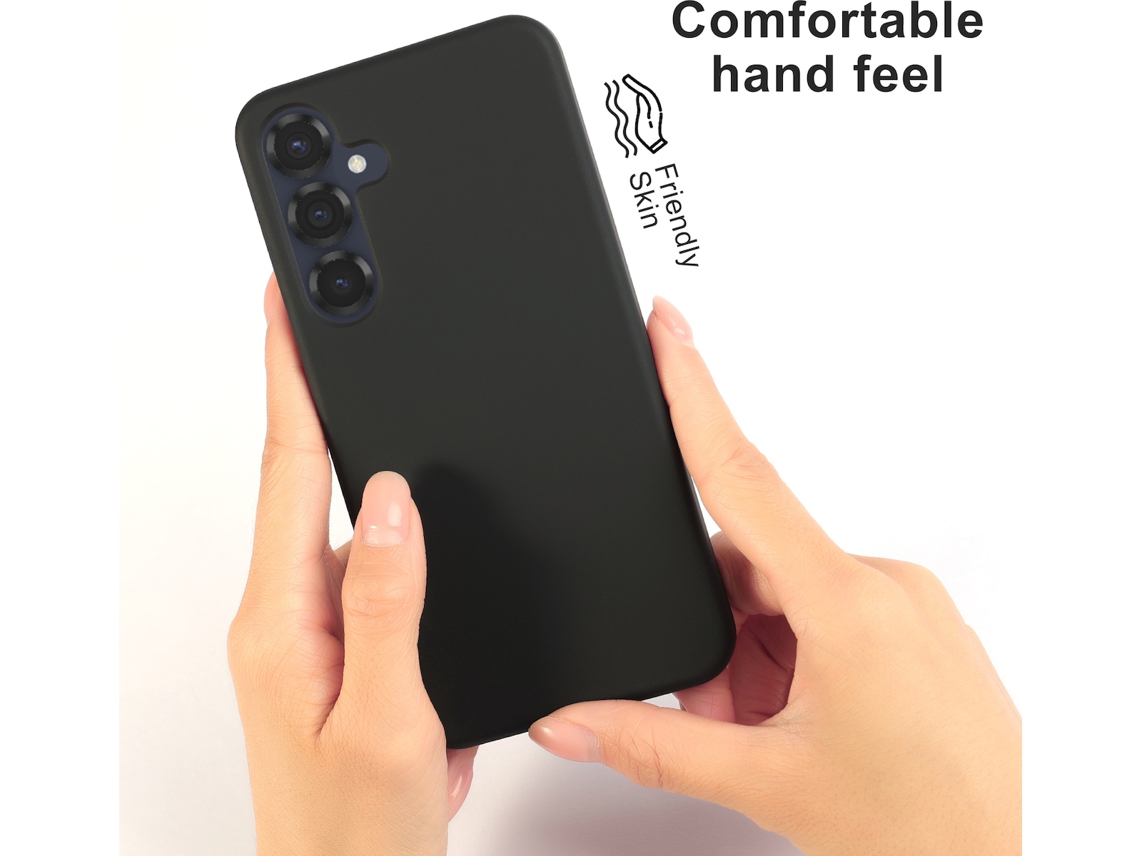 iiglo Galaxy S25+ Magnetic deksel (sort) Deksel til mobiltelefon