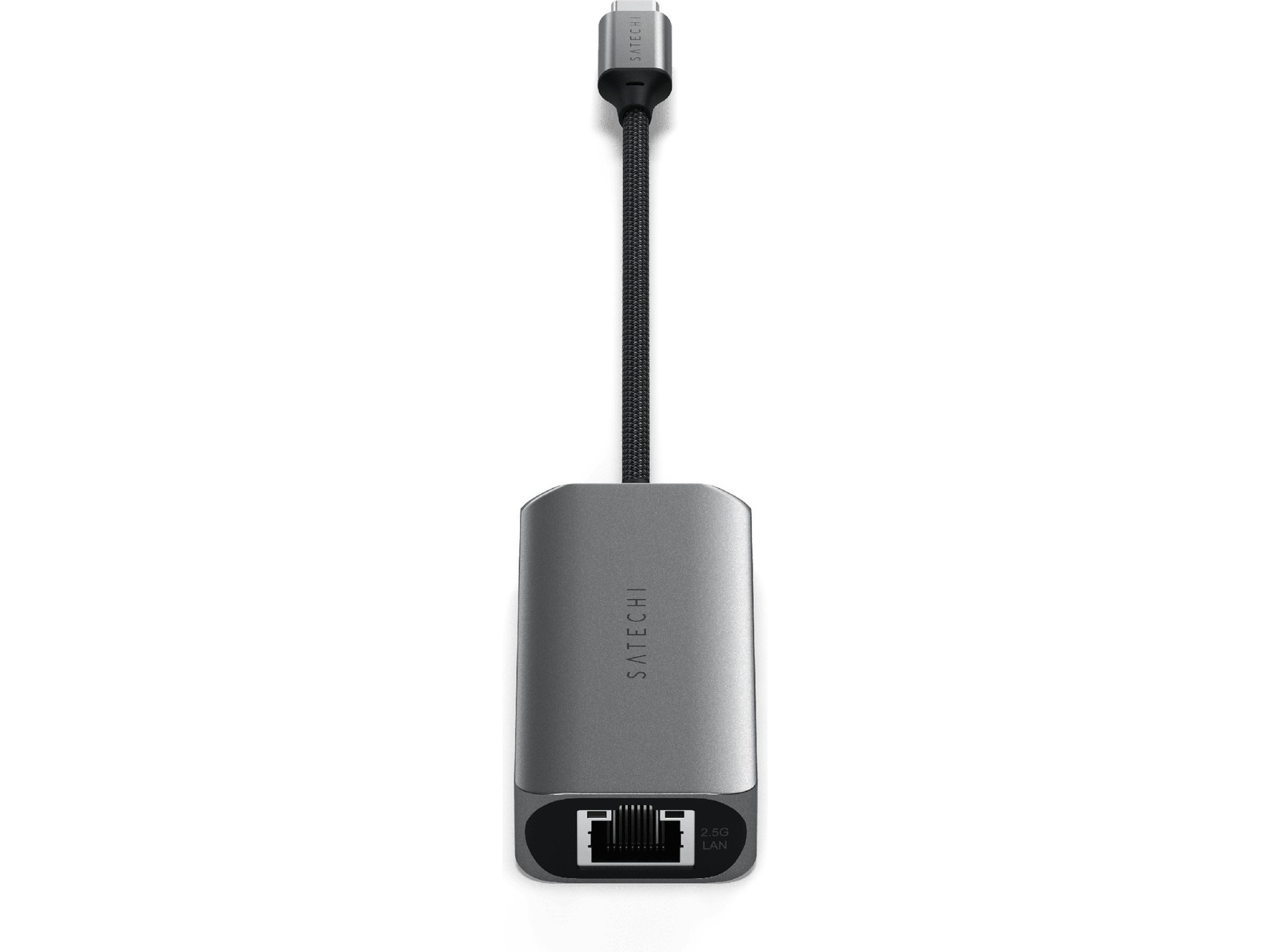 Satechi 4-in-1 USB-C og Ethernet docking (stellargrå) Dockingstasjon & USB-HUB