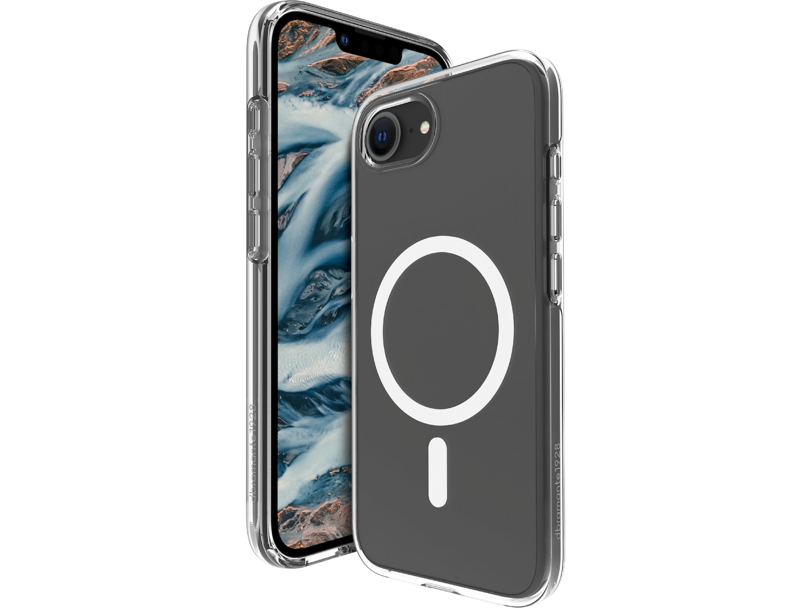 dbramante1928 iPhone 16e Iceland Pro deksel (gjennomsiktig) Deksel til mobiltelefon