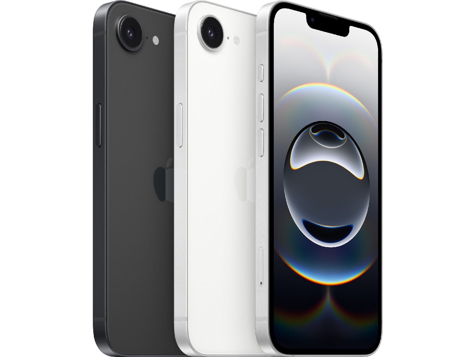iPhone 16e 128GB (hvit) Mobiltelefoner